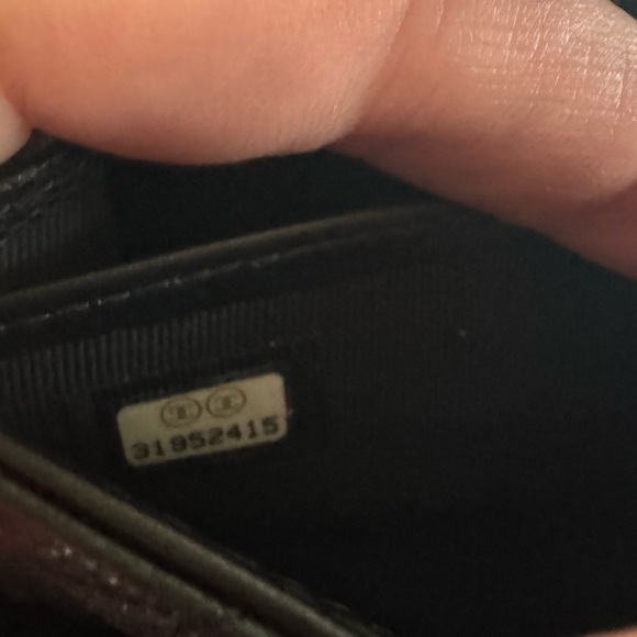 Chanel boy checkbook wallet black with ruthenium - Picture 8 of 11